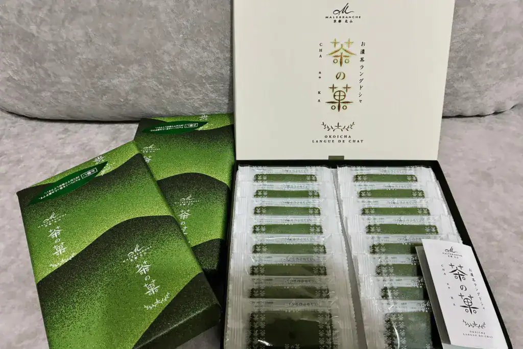 16 入紙盒包裝茶之菓。