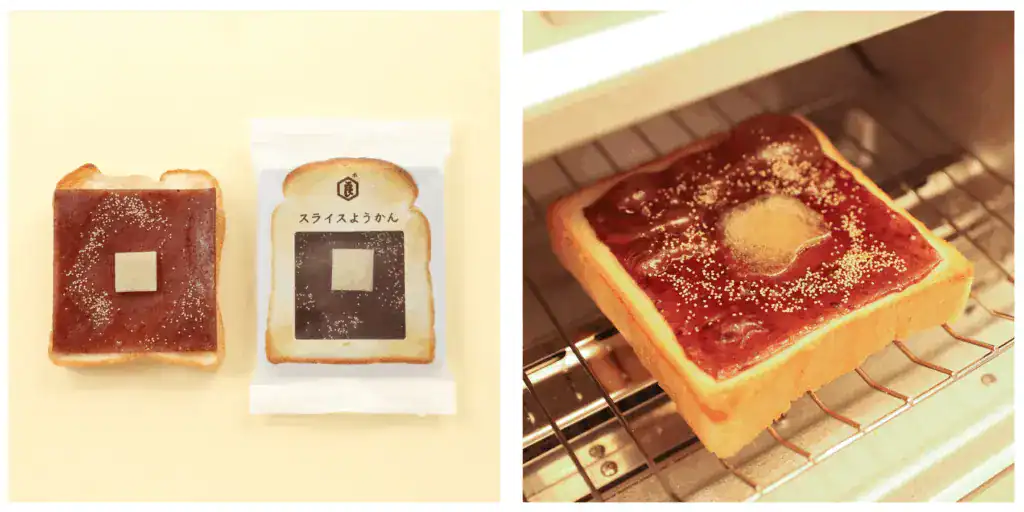 一包 2 入的薄片羊羹不含吐司唷 > <!