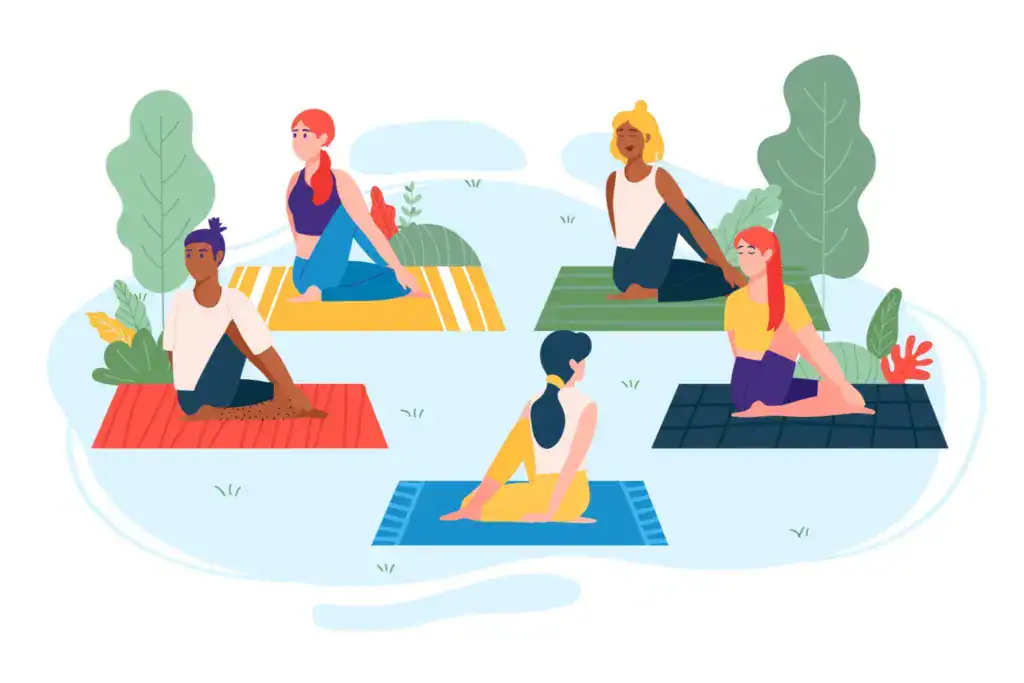 瑜珈或皮拉提斯運動,有助於讓身體舒壓