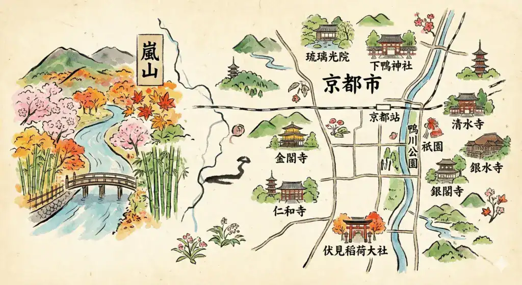 京都市區景點推薦。