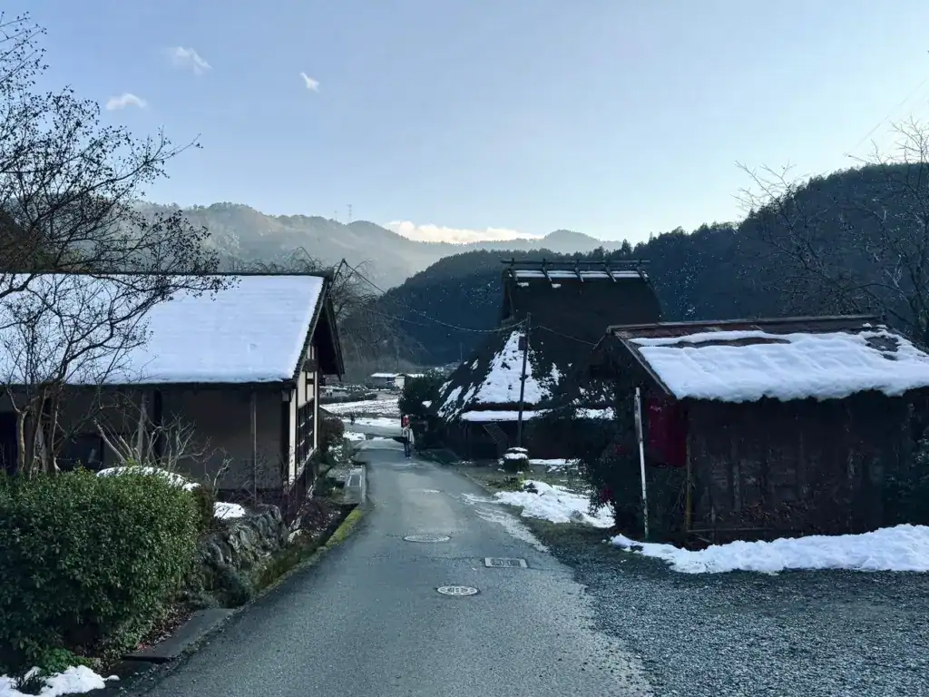 美山村內環境清幽，隨手拍都好看。