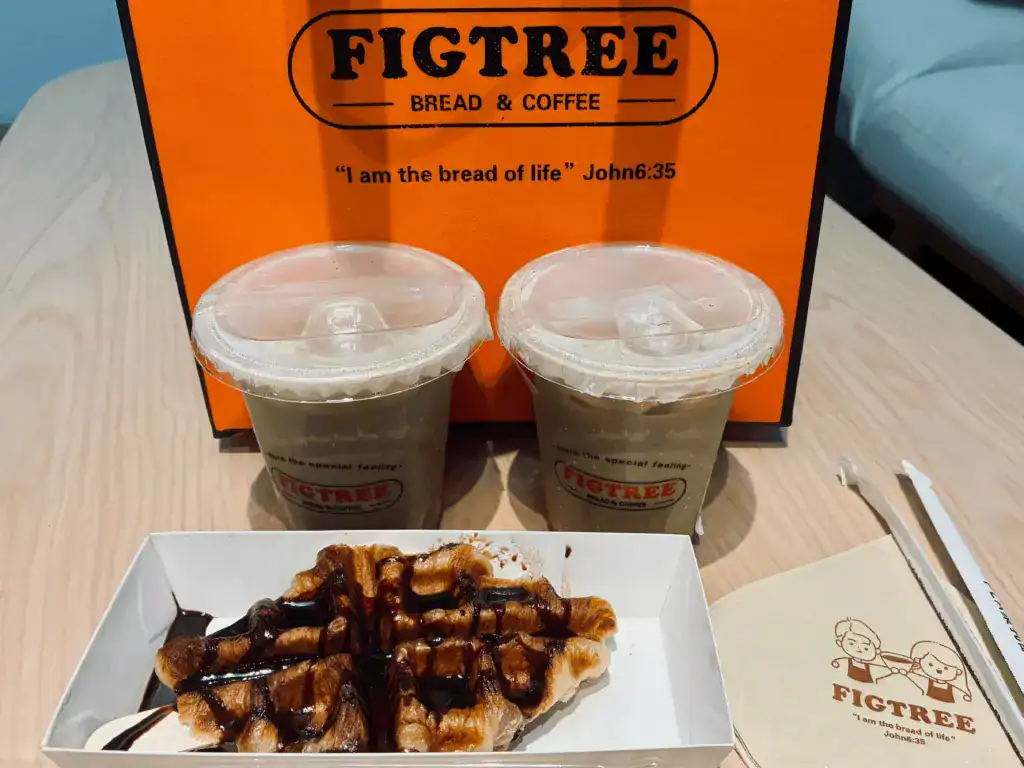 Figtree 的巧克力鬆餅非常好吃。