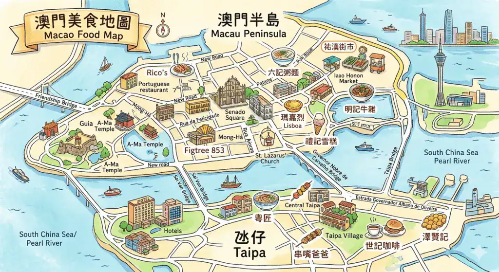 喜歡人文古蹟可以走上半島,賭一個翻身請走下半島!